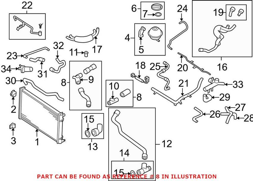 Engine Coolant Hose